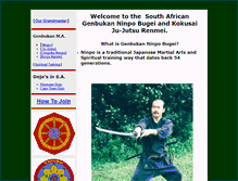Tablet Screenshot of genbukansa.com